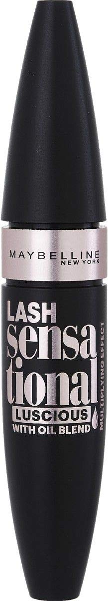 Maybelline New York Mascara für Volumen und Definition, Lash Sensational, Intensives Schwarz, 9,5 ml