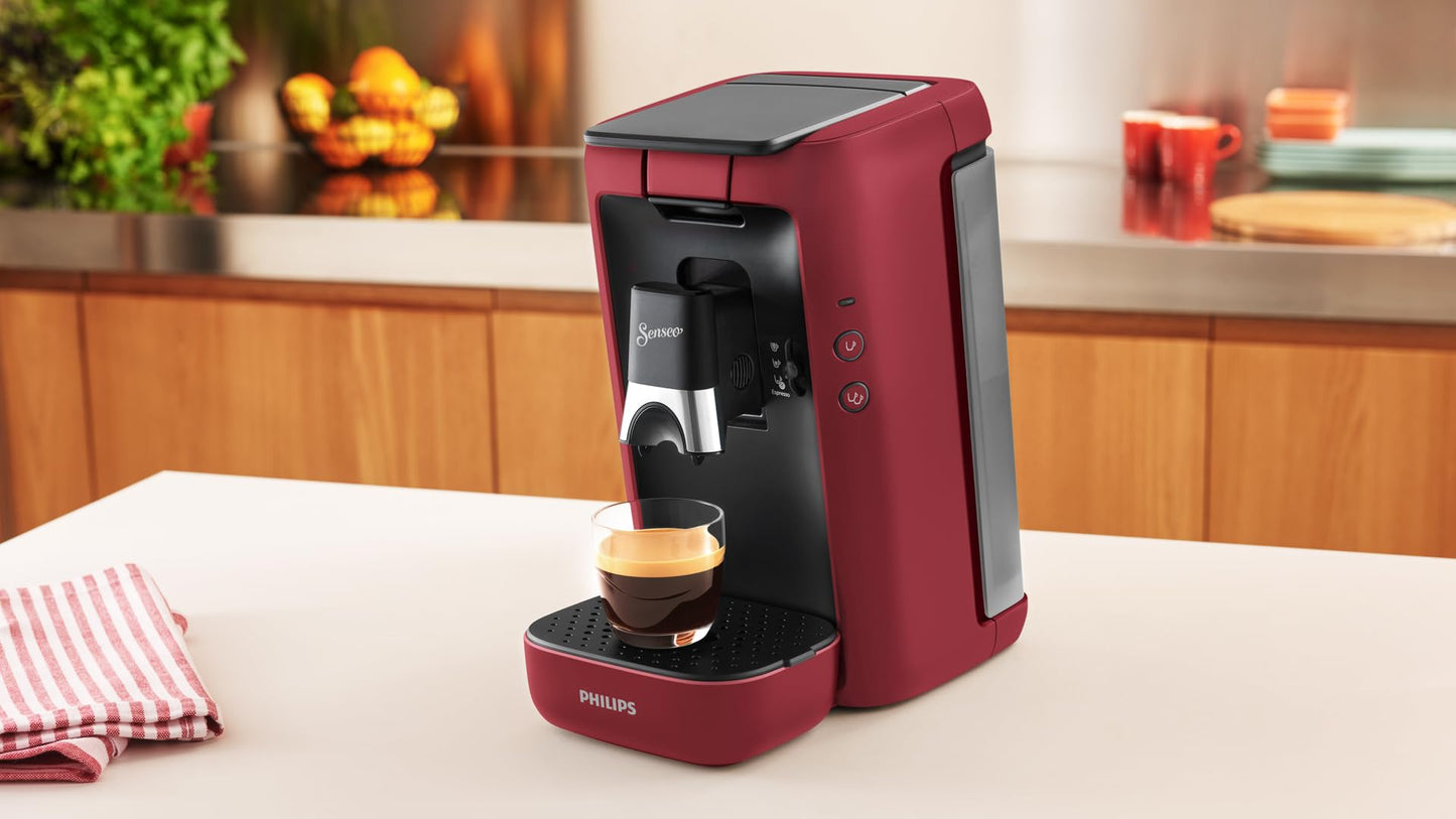 Philips Senseo Maestro Kapselmaschine – Hochwertiger Espresso, umweltfreundliches Design, 1,2-Liter-Wassertank