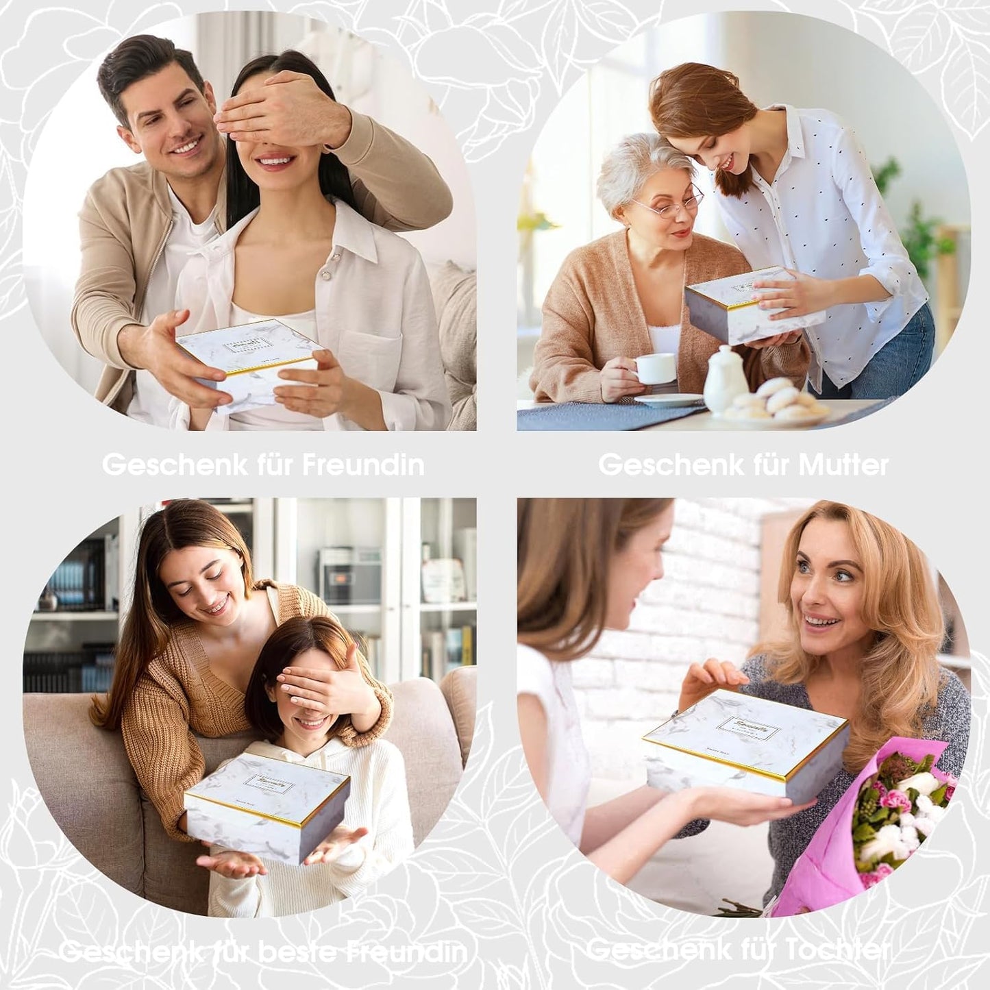 Yogopro-Geschenke für Frauen, Geburtstagsgeschenk für Frauen, Geschenkset, Wellness-Geburtstagsgeschenk