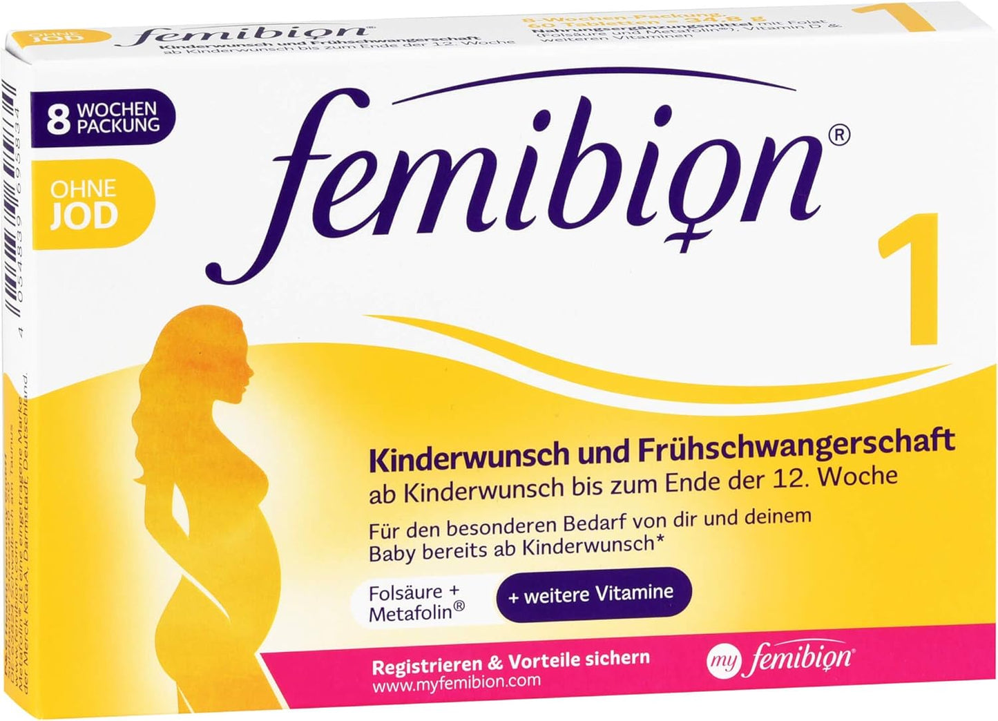 Femibion 1 Schwangerschaft + Frühschwangerschaft ohne Jod