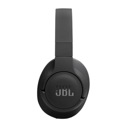 JBL Tune 720BT Kabellose On-Ear-Kopfhörer – JBL Pure Bass Sound, Bluetooth und geringes Gewicht – Bis zu 76 Stunden Musikwiedergabe – Schwarz 