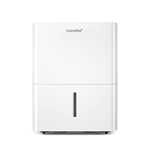 Luftentfeuchter, Entfeuchter 10 l/24 h, Raumgröße ca. 50 m³ (20 m²), LED-Anzeige 