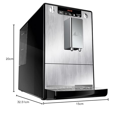 Melitta Kaffeemaschine Caffeo Solo E950 Slim, vollautomatisch mit Vorbrühfunktion und 15-bar-LED-Anzeige 