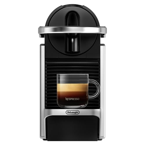 Nespresso De'Longhi Kapselmaschine, zwei Direktwahltasten, Eco-Modus, kompaktes Design, 19-Bar-Drucksystem 