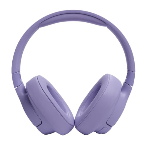 JBL Tune 720BT Kabellose On-Ear-Kopfhörer – JBL Pure Bass Sound, Bluetooth und geringes Gewicht – Bis zu 76 Stunden Musikwiedergabe – Schwarz 