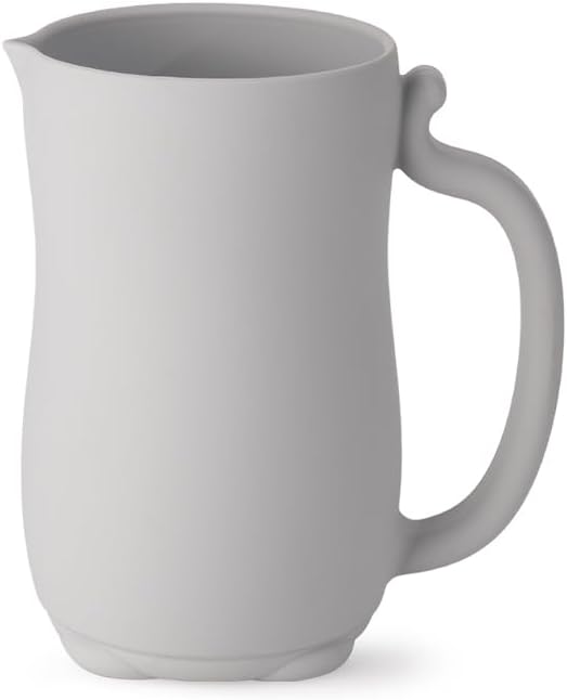 Baby-Bade-Spülbecher, Silikon-Shampoo-Spülbecher mit 2 Kopfhautbürsten für Kleinkinder und Kinder (Grau) 