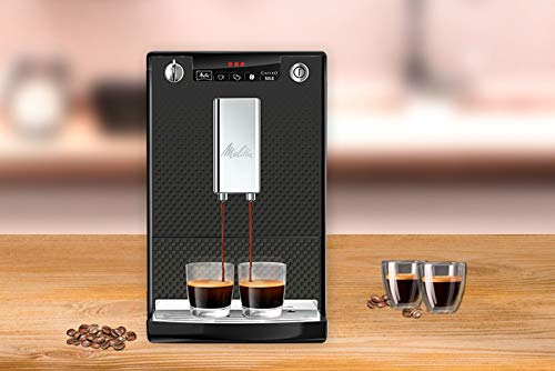 Melitta Kaffeemaschine Caffeo Solo E950 Slim, vollautomatisch mit Vorbrühfunktion und 15-bar-LED-Anzeige 