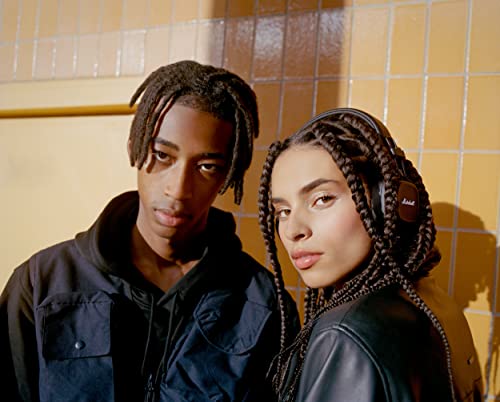 Marshall Major V Bluetooth-Kopfhörer, 100 Stunden Akkulaufzeit – Schwarz 