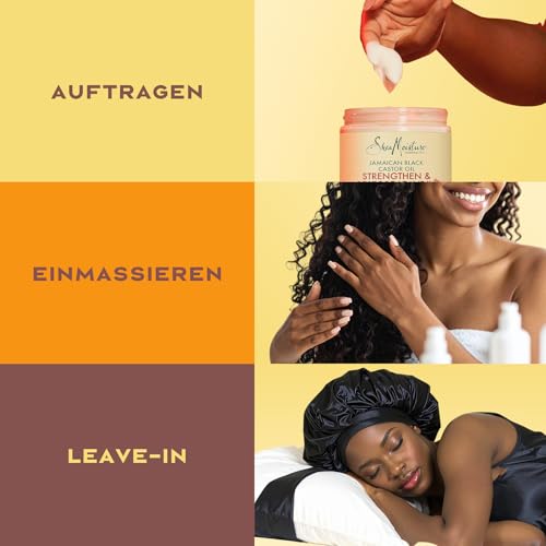 Haarmaske zur Stärkung und Regeneration, jamaikanisches schwarzes Rizinusöl, von SheaMoisture