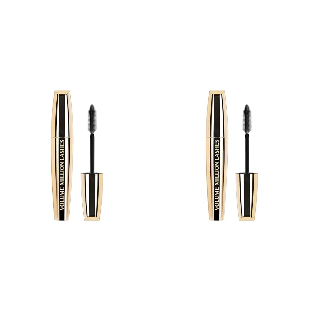 L'Oréal Paris Mascara, Wimperntusche für extra Definition und extra Volumen, Schwarz (Schwarz), 1 x 10,7 ml 