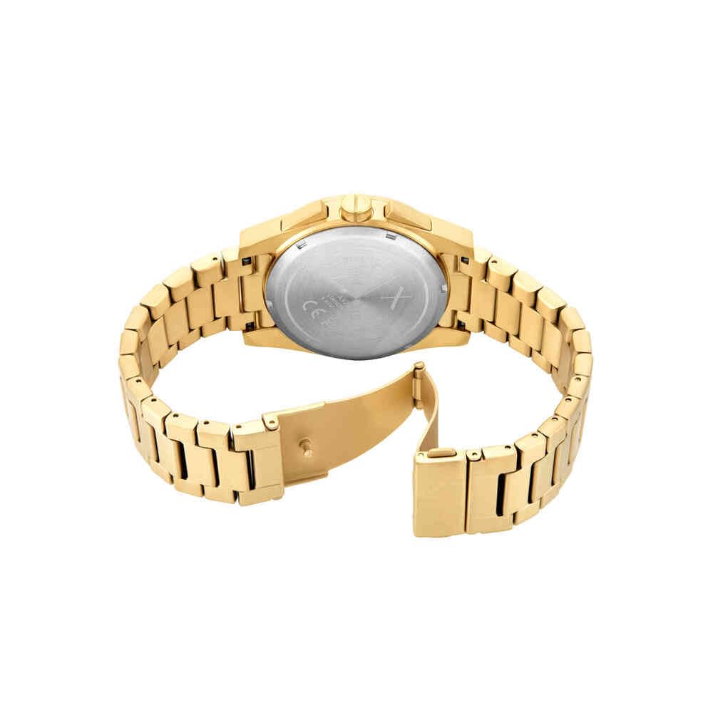 Armani Exchange Herrenuhr, Quarz-Chronographenwerk