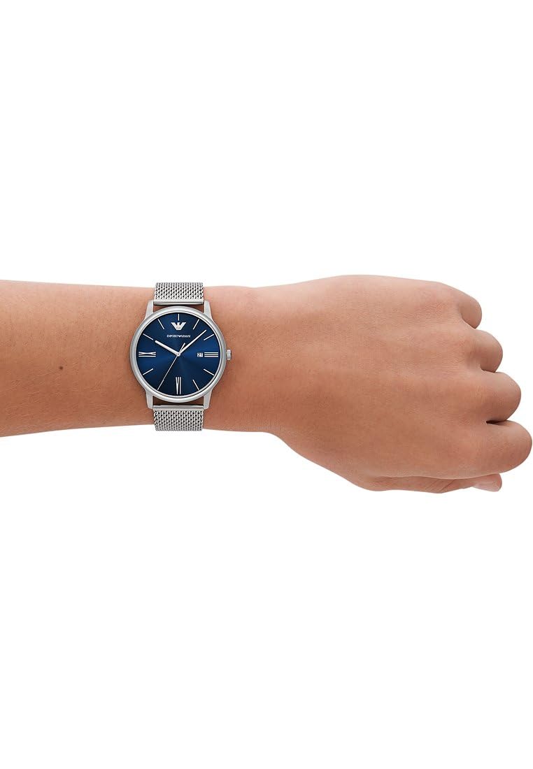 Emporio Armani Watch for Men, Quartz Three Hand Date Movement