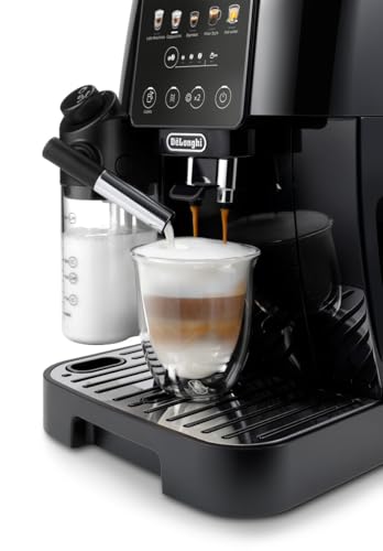 De'Longhi Magnifica Start - Perfetto Kaffeevollautomat mit LatteCrema-Milchaufschäumer, Cappuccino Kaffeemaschine 