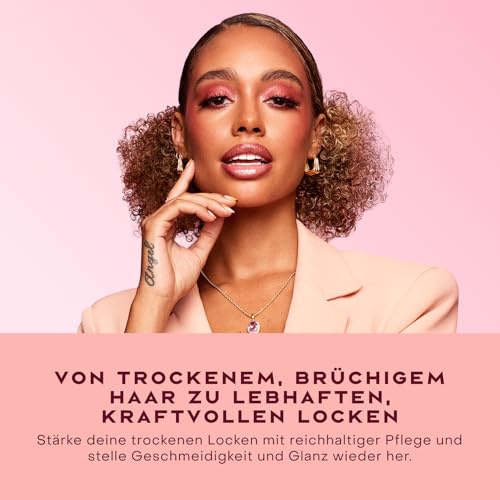 Shea Moisture Coconut & Hibiscus Curl Enhancing Smoothie- Curl Cream for Defined Shiny Curls