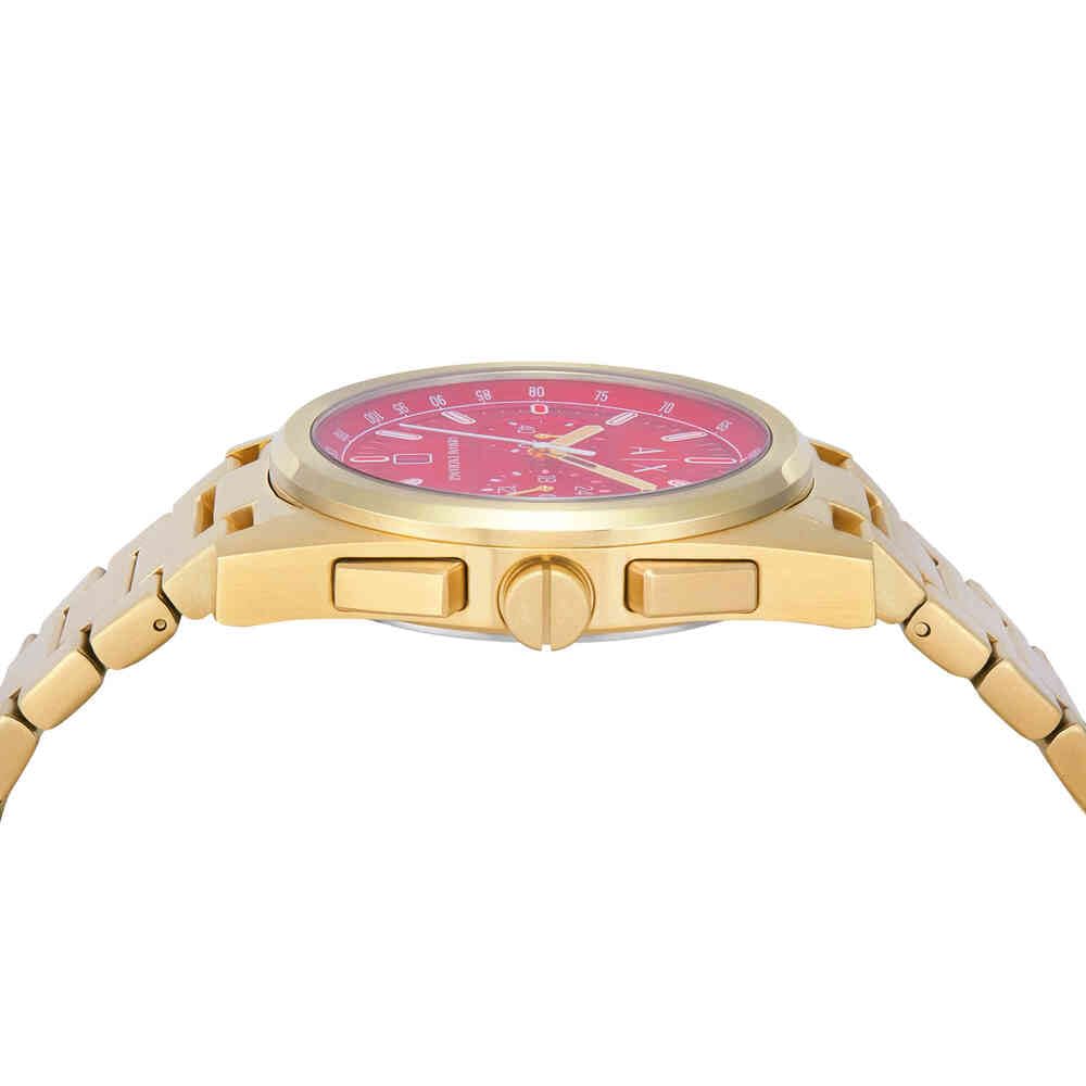 Armani Exchange Herrenuhr, Quarz-Chronographenwerk