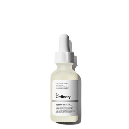 The Ordinary Hyaluronic Acid 2% + B5 (mit Ceramiden), Tiefenwirksames Hydratationsserum für vitalere, glattere Haut, 30ml 