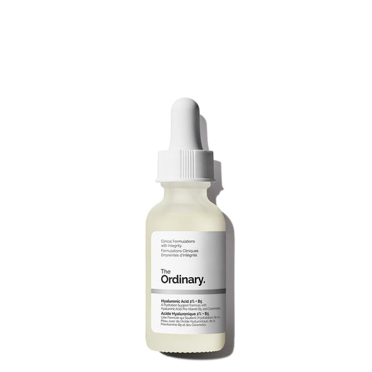 The Ordinary Hyaluronic Acid 2% + B5 (mit Ceramiden), Tiefenwirksames Hydratationsserum für vitalere, glattere Haut, 30ml 