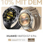 HUAWEI Watch GT 6 Pro Smartwatch, GPS, EKG, 1,47 Zoll AMOLED-Display, bis zu 21 Tage Akkulaufzeit, umfassende Fahrradfunktionen, über 100 Sportmodi, kompatibel mit Android und iOS 