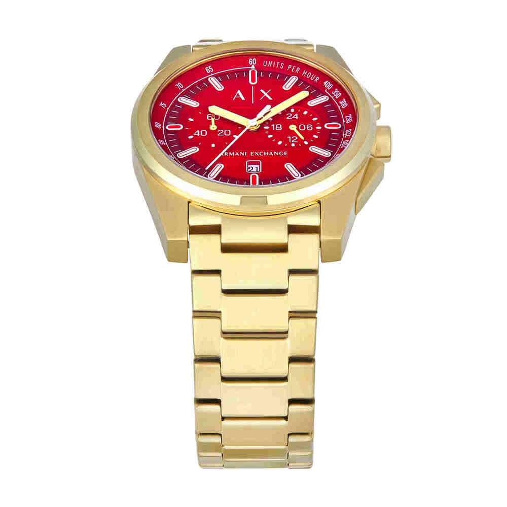 Armani Exchange Herrenuhr, Quarz-Chronographenwerk