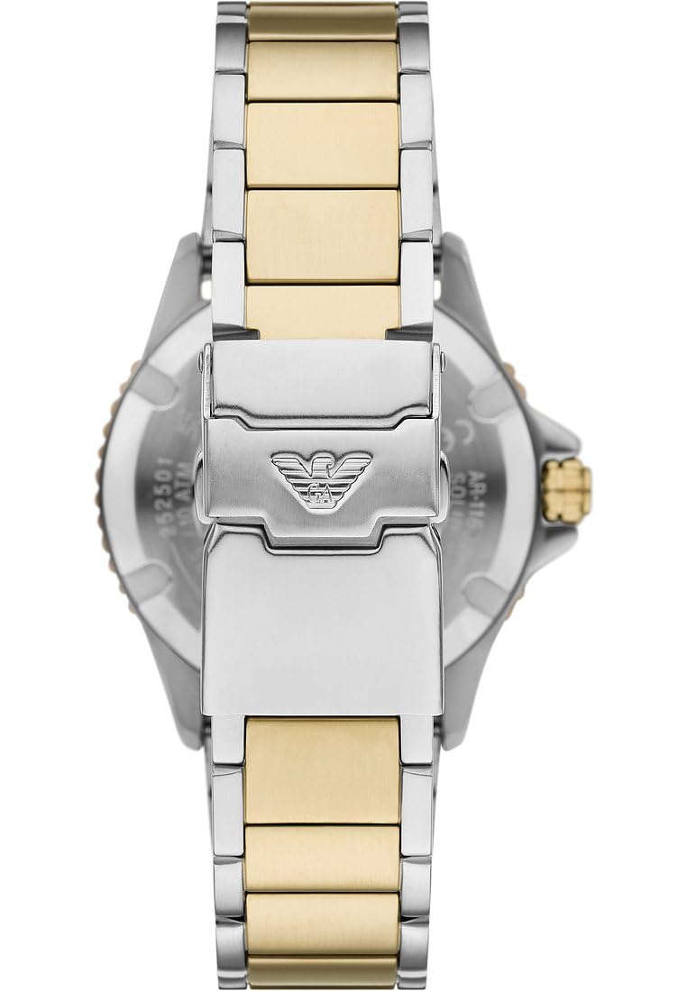 Emporio Armani Watch for Men, Quartz Three Hand Date Movement