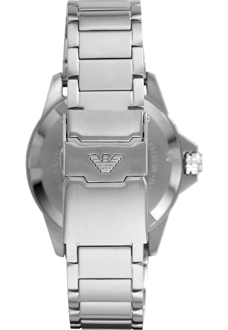 Emporio Armani Watch for Men, Quartz Three Hand Date Movement