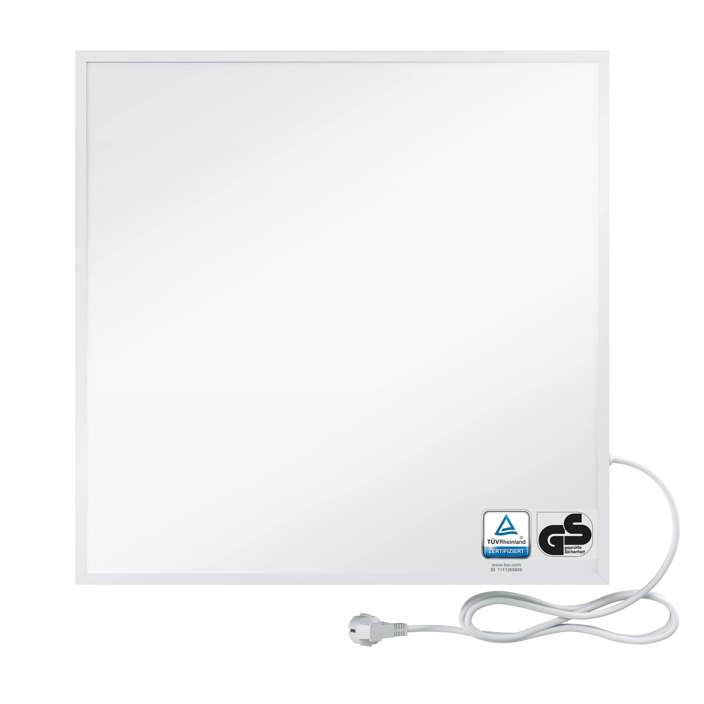 BR Bringer Infrarotheizung, 600 Watt, elektrische Infrarotheizung, energiesparend, TÜV GS-geprüft, deutsche Qualitätsmarke 