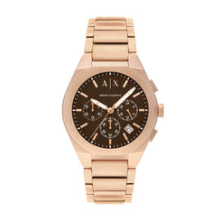 Armani Exchange Herrenuhr, Quarz-Chronographenwerk