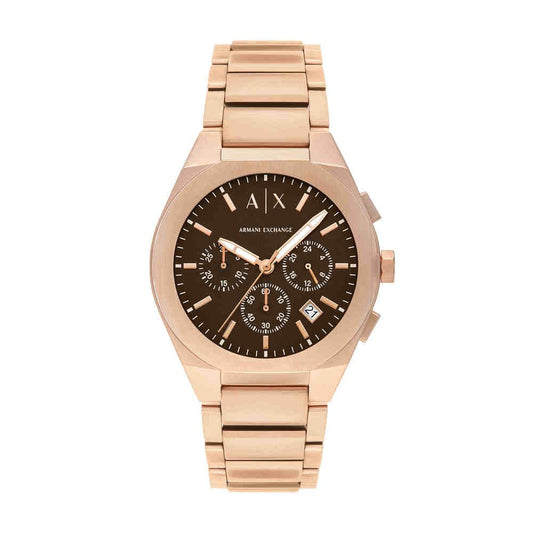 Armani Exchange Herrenuhr, Quarz-Chronographenwerk