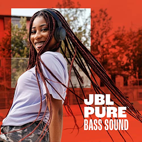JBL Tune 720BT Kabellose On-Ear-Kopfhörer – JBL Pure Bass Sound, Bluetooth und geringes Gewicht – Bis zu 76 Stunden Musikwiedergabe – Schwarz 