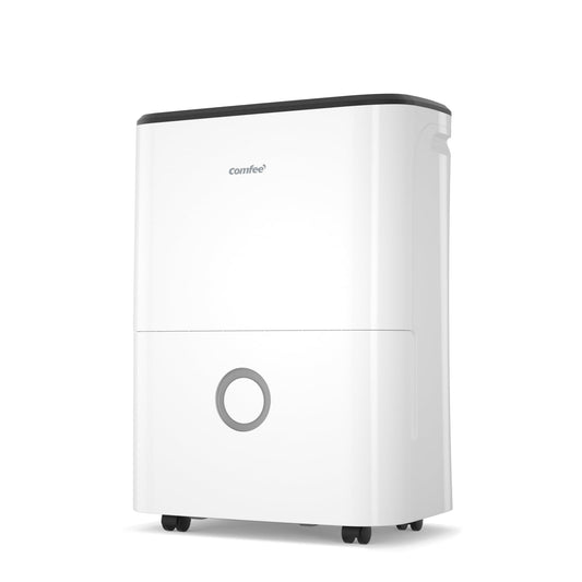 Luftentfeuchter, Entfeuchter 10 l/24 h, Raumgröße ca. 50 m³ (20 m²), LED-Anzeige 