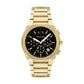 Armani Exchange Herrenuhr, Quarz-Chronographenwerk