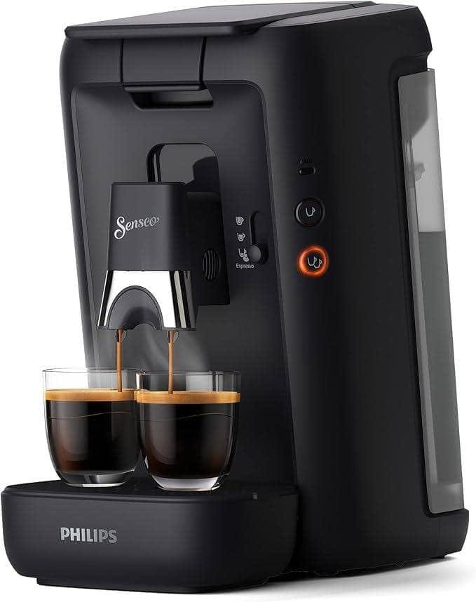 Philips Senseo Maestro Kapselmaschine – Hochwertiger Espresso, umweltfreundliches Design, 1,2-Liter-Wassertank 