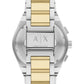 Armani Exchange Herrenuhr, Quarz-Chronographenwerk