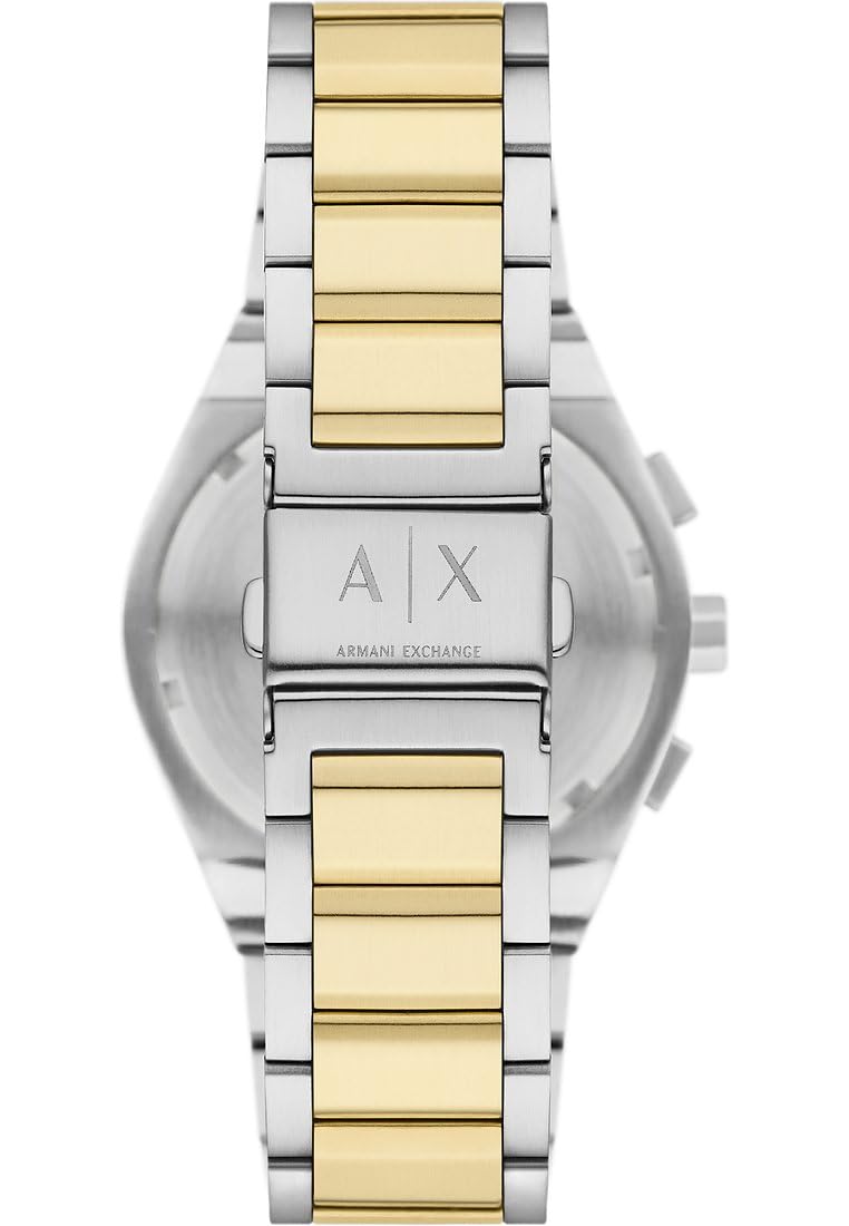 Armani Exchange Herrenuhr, Quarz-Chronographenwerk