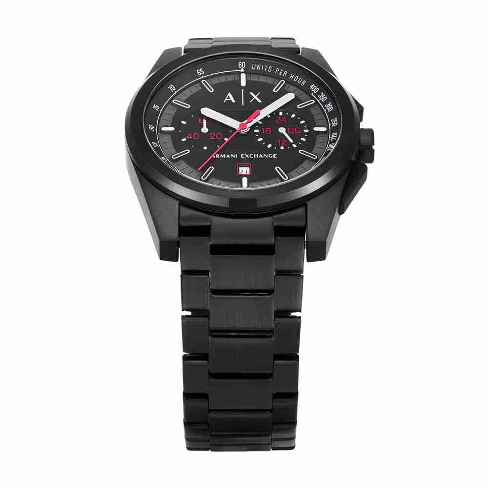 Armani Exchange Herrenuhr, Quarz-Chronographenwerk