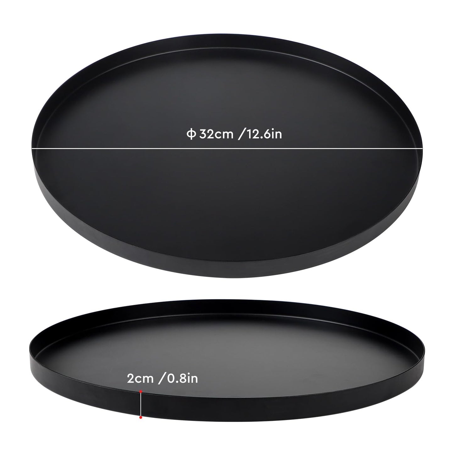 EXLECO 2 Badzimmer Deko Tablett Gold Servierplatte Mini Bad Dekotablett Edelstahl Serviertablett Schmuckschale Kerzentablett Oval Ablageschale für Schmuck Kerzen 