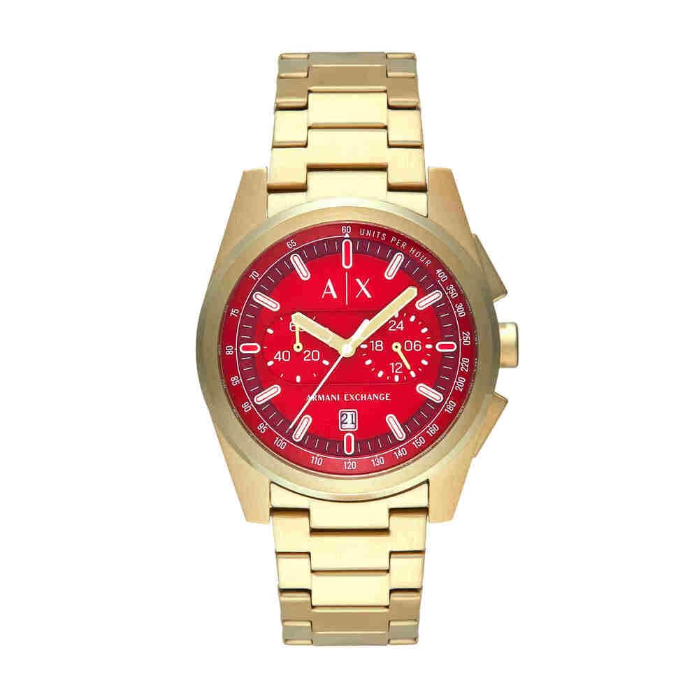 Armani Exchange Herrenuhr, Quarz-Chronographenwerk