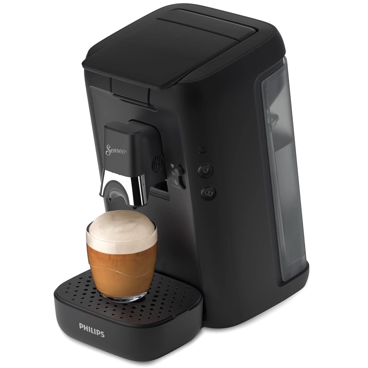 Philips Senseo Maestro Kapselmaschine – Hochwertiger Espresso, umweltfreundliches Design, 1,2-Liter-Wassertank 