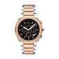 Armani Exchange Herrenuhr, Quarz-Chronographenwerk