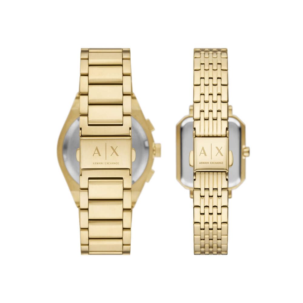 Armani Exchange Herrenuhr, Quarz-Chronographenwerk