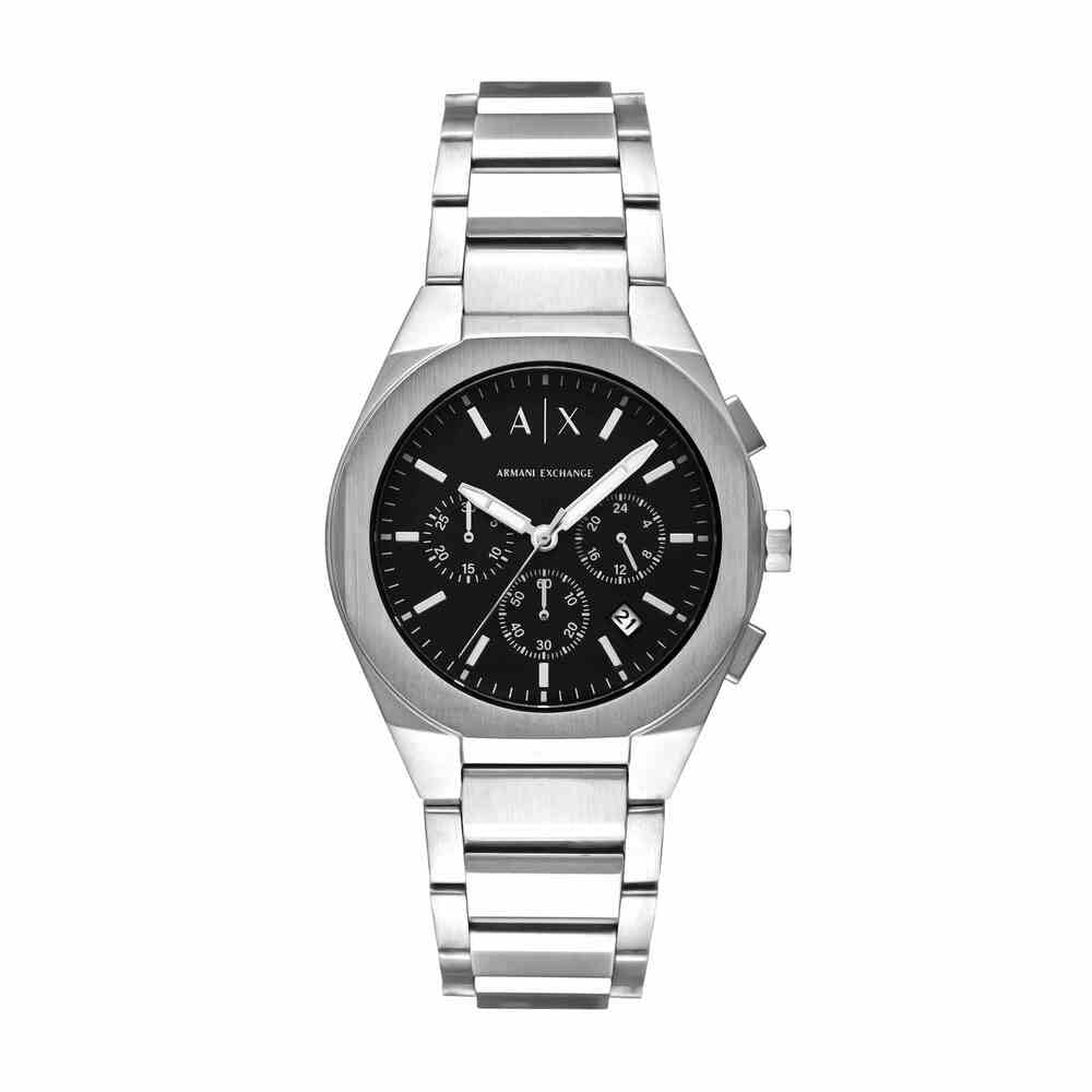 Armani Exchange Herrenuhr, Quarz-Chronographenwerk