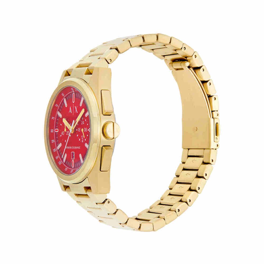 Armani Exchange Herrenuhr, Quarz-Chronographenwerk