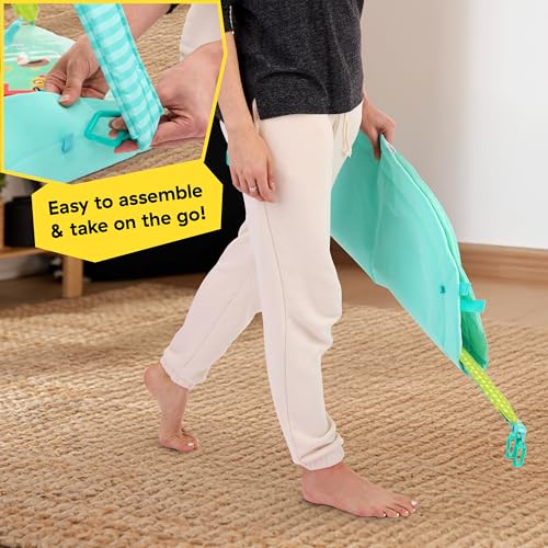 Baby Einstein, 4 in 1 Kickin' Tunes Spieldecke mit 70+ Geräuschen, 25+ Minuten Musik 