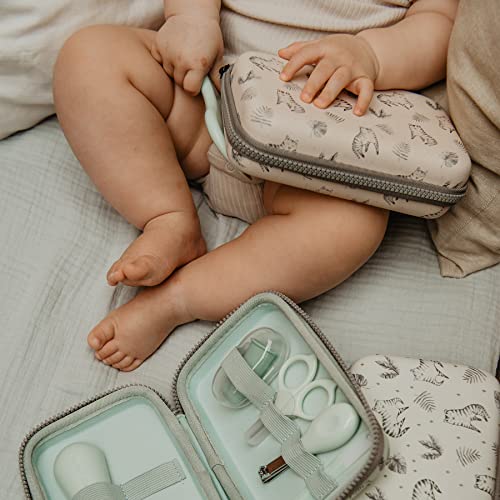 Baby-Pflegeset, komplettes und tragbares Kulturbeutel, Maniküre-Set 