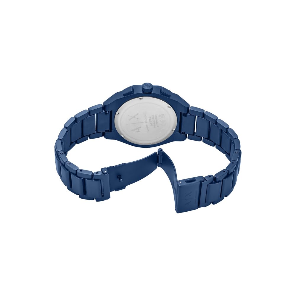 Armani Exchange Herrenuhr, Quarz-Chronographenwerk