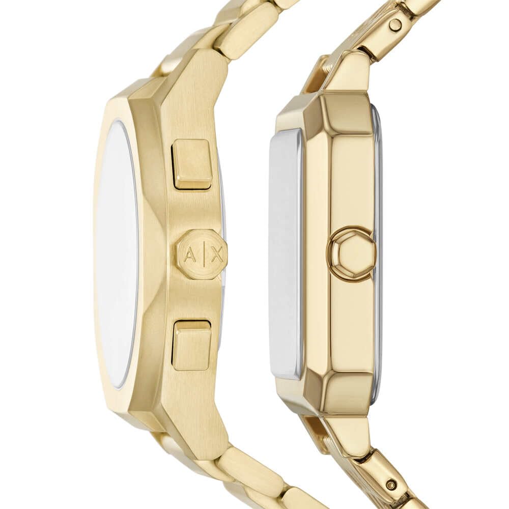 Armani Exchange Herrenuhr, Quarz-Chronographenwerk