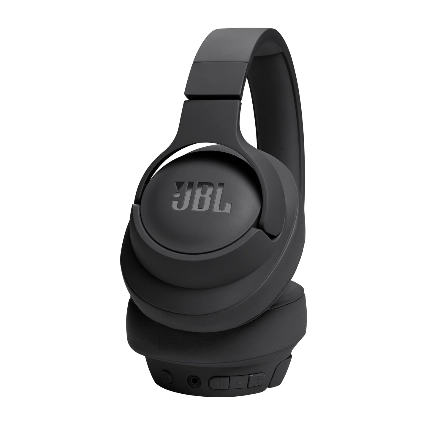 JBL Tune 720BT Kabellose On-Ear-Kopfhörer – JBL Pure Bass Sound, Bluetooth und geringes Gewicht – Bis zu 76 Stunden Musikwiedergabe – Schwarz 