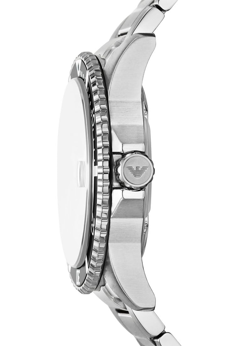 Emporio Armani Watch for Men, Quartz Three Hand Date Movement