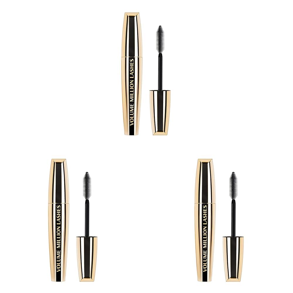 L'Oréal Paris Mascara, Wimperntusche für extra Definition und extra Volumen, Schwarz (Schwarz), 1 x 10,7 ml 
