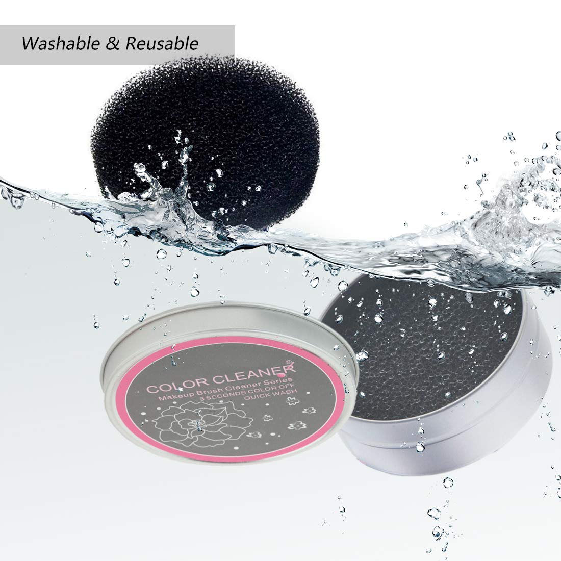 Make-Up Brush Cleaner for Quick Colour Changing, Easy to Clean